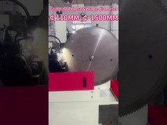 LDX-028 ((A) देखा ब्लेड व्यास 400-1500MM पूर्ण सीएनसी टीसीटी देखा ब्लेड डबल पीस सिर पक्ष कोण पीस