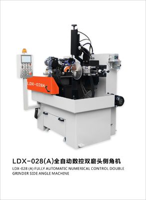 पूर्ण स्वचालित सीएनसी डबल पीस सिर साइड कोण गियर देखा ब्लेड पीस मशीन LDX-028A