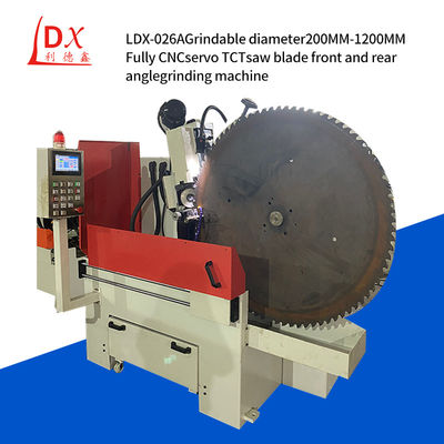 LDX-026A बड़े TCT देखा ब्लेड पूर्ण सीएनसी पीसने की मशीन