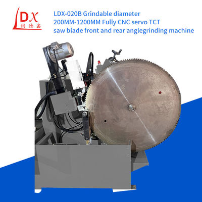 बड़े सीएनसी टीसीटी देखा ब्लेड सामने और पीछे कोण पीसने की मशीन LDX-020B