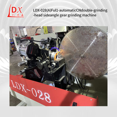 सर्वो सर्कुलर देखा ब्लेड डबल पीस सिर साइड गियर पीस मशीन LDX-028A