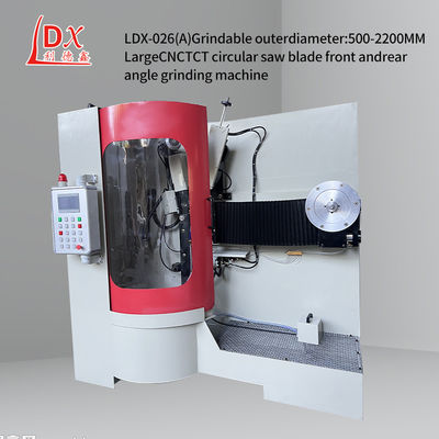LDX-026A अनुकूलित बड़े परिपत्र देखा ब्लेड स्वचालित पीसने की मशीन