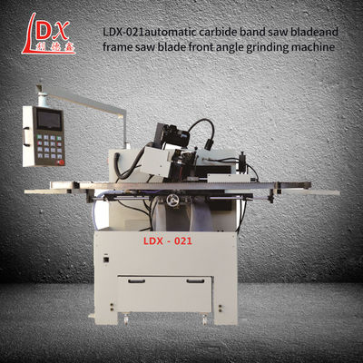 LDX-021 कार्बाइड बैंड देखा ब्लेड सर्वो फ़ीड रेक कोण गियर पीसने की मशीन