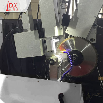 LDX-026A गुआंग्डोंग स्वचालित परिपत्र देखा ब्लेड पहले और बाद कोण पीसने की मशीन फैक्टरी थोक