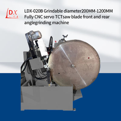 LDX-020B सीएनसी परिपत्र देखा ब्लेड पीसने की मशीन स्वचालित स्विंग कोण पीसने सीढ़ी दांत