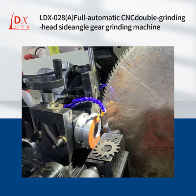 LDX-028A निर्माता प्रत्यक्ष सर्वो सेट चाकू परिपत्र देखा ब्लेड डबल पीस सिर साइड पीस मशीन