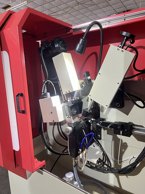 LDX-020B पूर्ण सीएनसी सर्वो फीड देखा ब्लेड फ्रंट और रियर एंगल ग्राइंडिंग मशीन