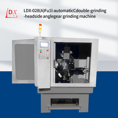 LDX-028A सर्कुलर देखा ब्लेड सर्वो सेट उपकरण डबल पीस सिर साइड गियर पीस मशीन
