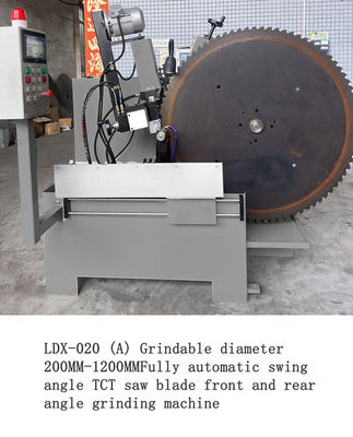 LDX-020A फैक्टरी प्रत्यक्ष स्वचालित देखा ब्लेड फ्रंट और रियर कोण तेज मशीन