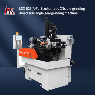 LDX-028A पूर्ण सीएनसी सर्वो देखा ब्लेड डबल पीस सिर साइड तेज मशीन