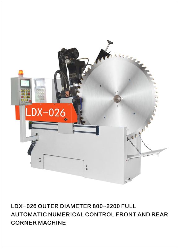 LDX-026 पीसने योग्य व्यास 800MM-2200MM बड़े सीएनसी टीसीटी परिपत्र देखा ब्लेड पीसने की मशीन