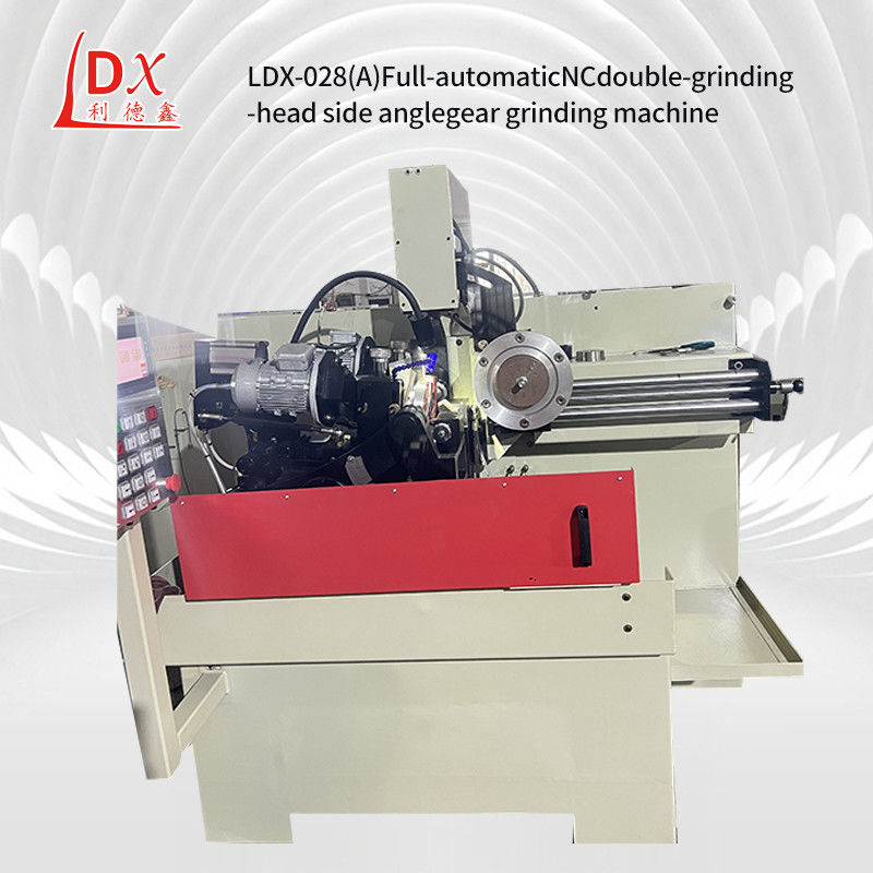पूर्ण सीएनसी सर्वो देखा ब्लेड डबल पीस सिर साइड कोण पीस मशीन LDX-028A