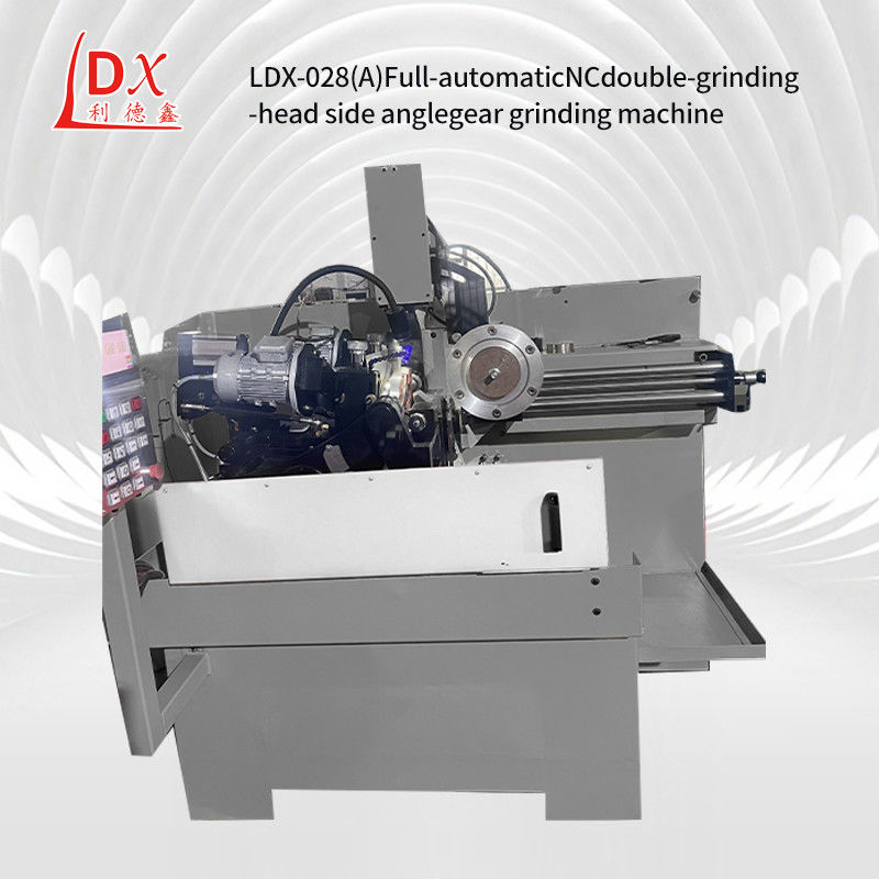 380V LDX-028A बड़े सीएनसी परिपत्र देखा ब्लेड डबल पीस सिर साइड कोण गियर पीस मशीन