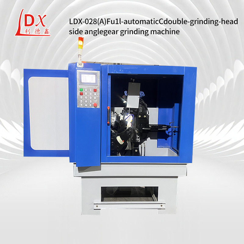 LDX-028A देखा ब्लेड पूर्ण सीएनसी डबल पीस सिर साइड कोण गियर पीस मशीन