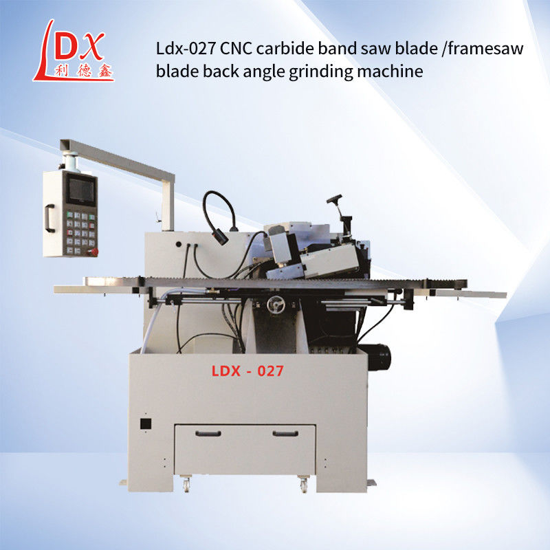 LDX-027 फ्रेम देखा ब्लेड चम्फरिंग गियर ग्राइंडिंग मशीन टीसीटी परिपत्र देखा ब्लेड ग्राइंडर