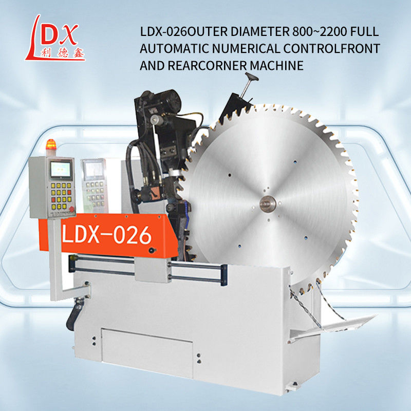 LDX-026 पीसने योग्य व्यास 800MM-2200MM बड़े सीएनसी टीसीटी परिपत्र देखा ब्लेड पीसने की मशीन