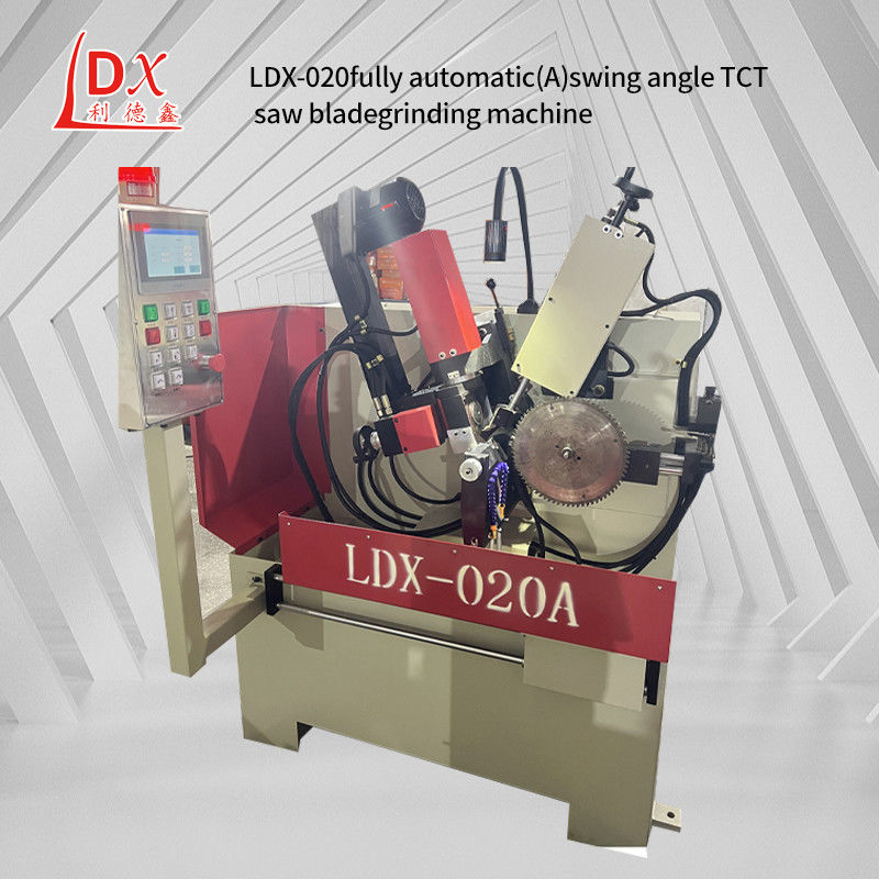 LDX-020A गुआंग्डोंग Foshan स्वचालित देखा ब्लेड से पहले और के बाद कोण पीसने की मशीन
