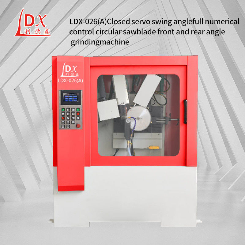 LDX-026A सर्वो फ़ीड पूर्ण सीएनसी परिपत्र देखा ब्लेड फ्रंट और रियर एंगल ग्राइंडर