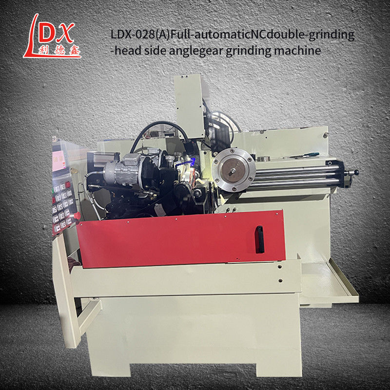 LDX-028A बड़े सीएनसी मिश्र धातु देखा ब्लेड डबल पीस सिर साइड कोण गियर पीस मशीन