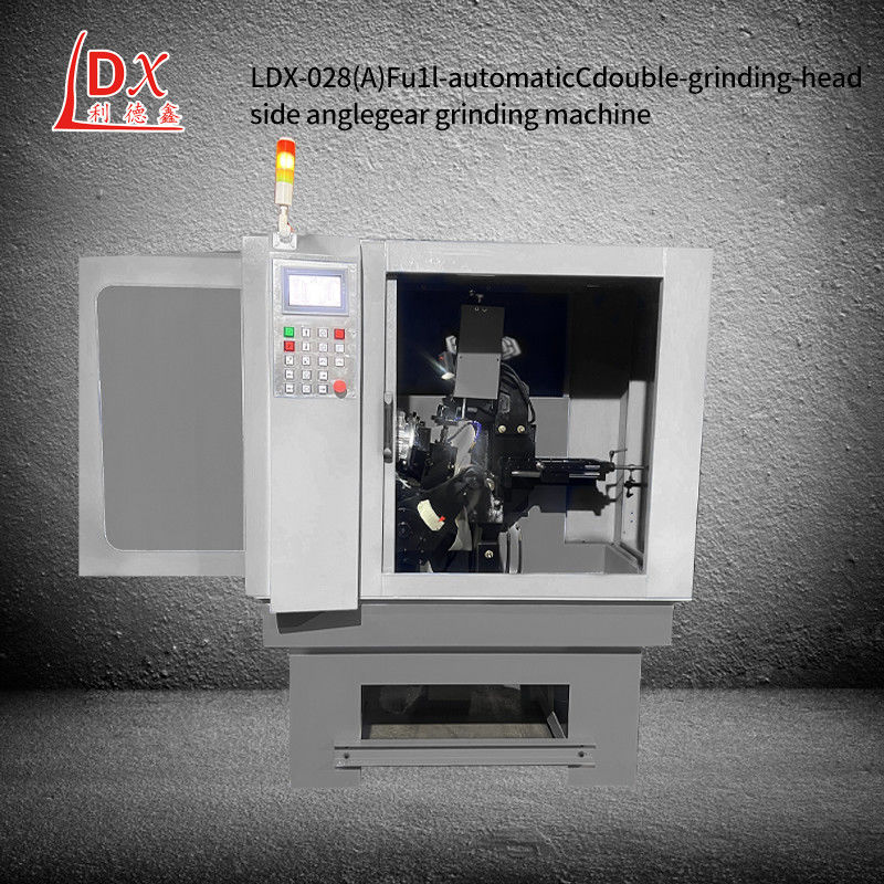 LDX-028A पूरी तरह से संलग्न सीएनसी सर्वो परिपत्र देखा ब्लेड सिर साइड डबल पीस मशीन