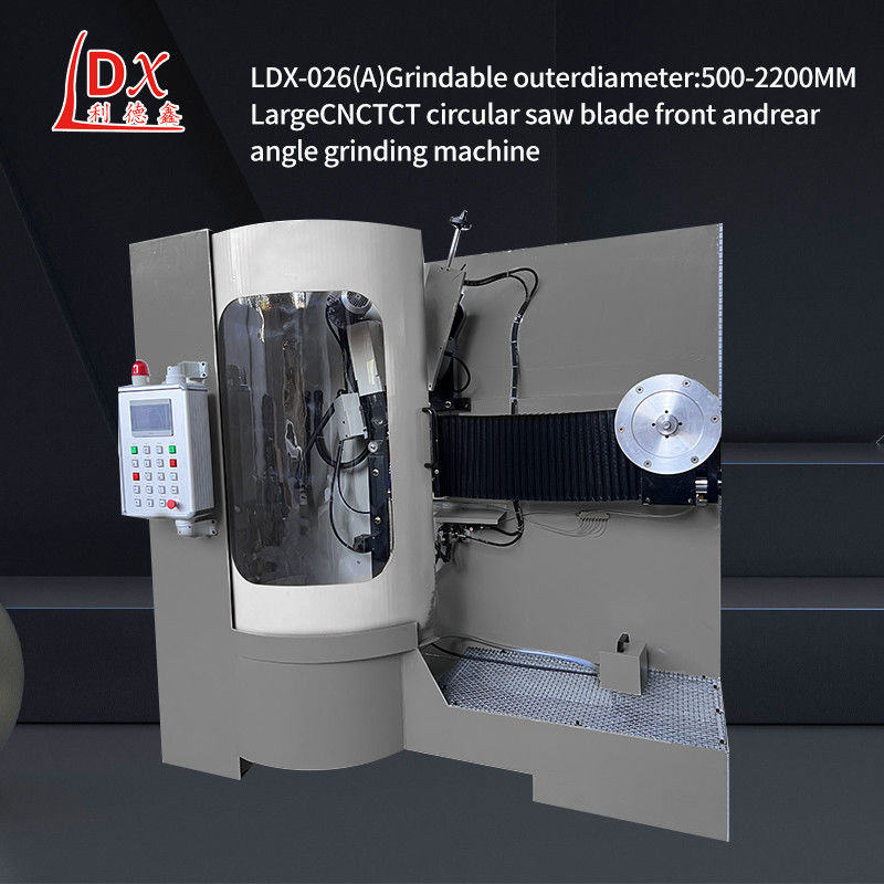 LDX-026A पीसने का व्यास 400-2000MM सीएनसी परिपत्र देखा ब्लेड पीसने की मशीन फैक्टरी थोक