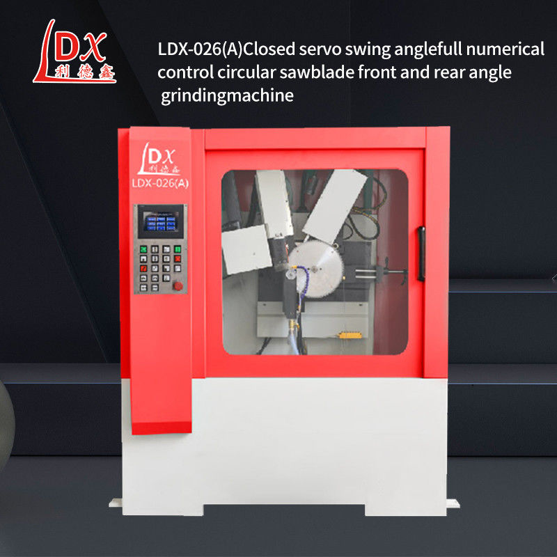 LDX-026A पीसने का व्यास 100MM-800MM TCT परिपत्र देखा ब्लेड स्वचालित पीसने की मशीन निर्माता