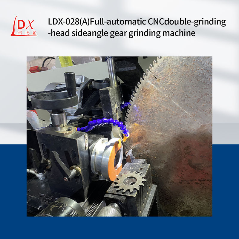 LDX-028A निर्माता प्रत्यक्ष सर्वो सेट चाकू परिपत्र देखा ब्लेड डबल पीस सिर साइड पीस मशीन