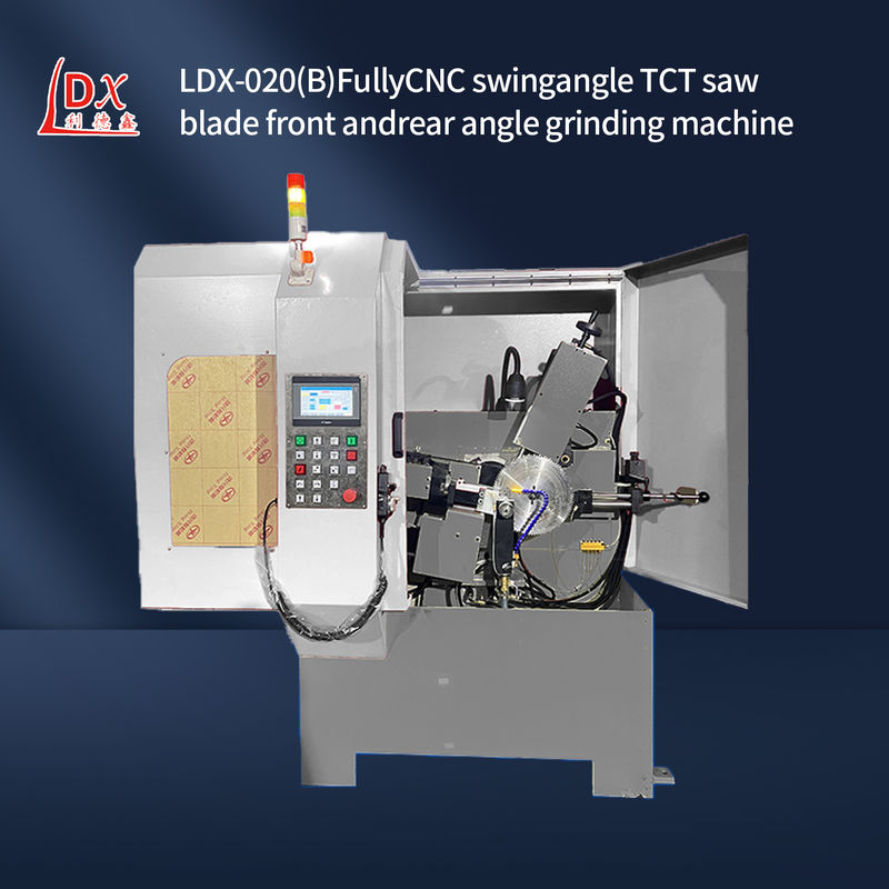 LDX-020B सर्वो फ़ीड पूर्ण सीएनसी परिपत्र देखा ब्लेड फ्रंट और रियर एंगल ग्राइंडर